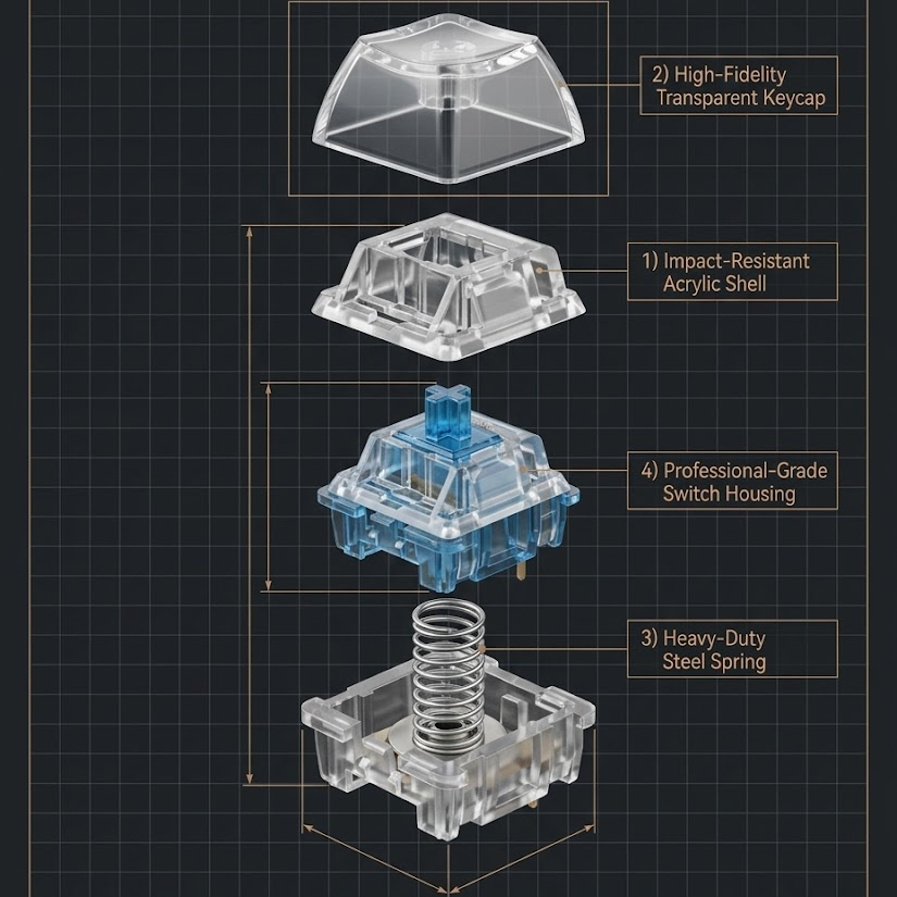 WYNEX™ Click | RGB Mechanical Focus Module